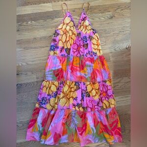 FARM Rio Multicolor Floral Maxi Dress